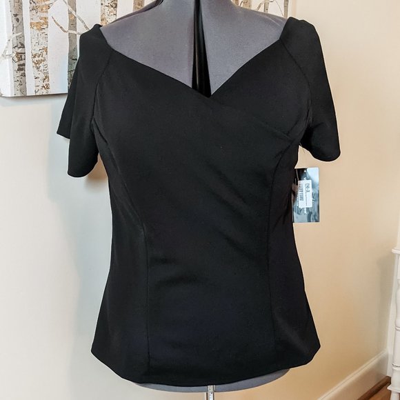 Steady Clothing Tops - ~*NWT Steady Clothing Black Vintage Top -Size 3X*~